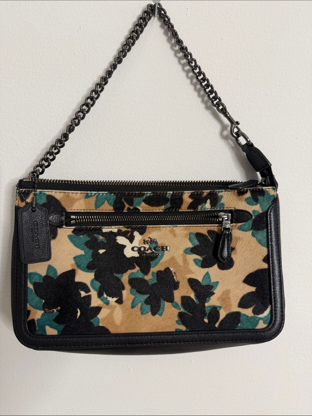 Coach Nolita floral 24 shoulder bag wristlet